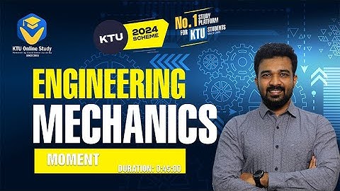 KTU B.Tech Engineering Mechanics S1 - Module 1 Part 2 | KTU 2024 Scheme | Ktu Online Study App
