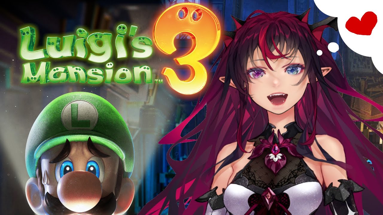 【Luigi's Mansion 3】Why is Luigi so Cute