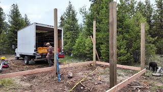 Woodshed Build Pt. 2: Off Grid Cabin