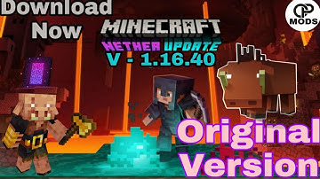 How to download Minecraft PE new Nether Update for free | Minecraft version 1.16.40 download |