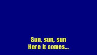 Video thumbnail of "Beatles   Here Comes The Sun"