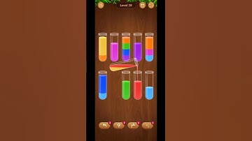 "Sorted to perfection!" 🎨✨💦 #WaterSortPuzzle #ColorSortGame #level29