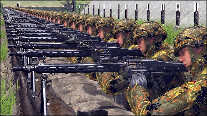 100 MG42 vs 100 MG3 - FIRING RANGE - 天天要闻