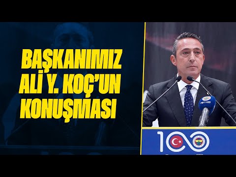 Başkanımız Ali Y. Koç'un Yüksek Divan Kurulu Konuşması