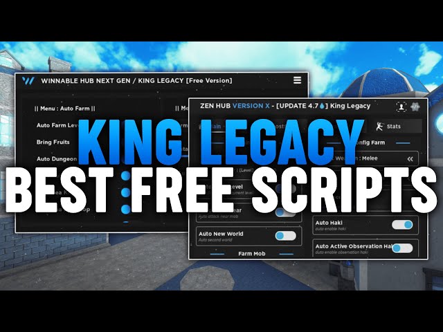 UPD 4.7] King Legacy SCRIPT/HACKI AUTO FARM + AUTO DUNGEON + AUTO