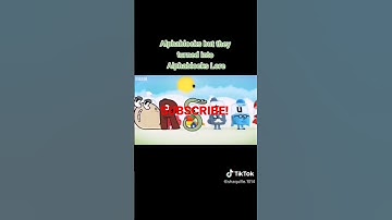 Alphablocks but they turned into Alphablocks Lore
