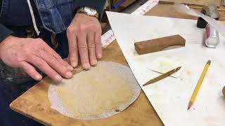 Cat Boat Half Hull by Malcolm M. Crosby, Part 9: Gluing the Keel