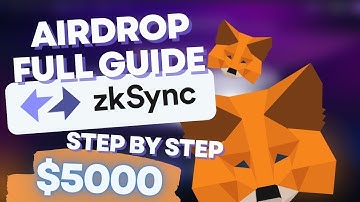 ZkSync AIRDROP 2023! BEGINNER