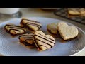 Sandwich Cookies - Vanilla Sandwich Cookies With Chocolate Filling