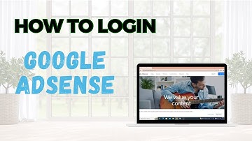 How to Login Google AdSense Account