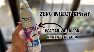Zevo Insect Spray  -  Watch video for honest review