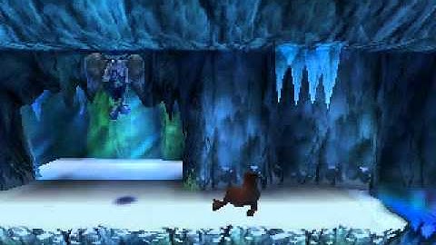 Crash Bandicoot 2 - PS1 - Walkthrough Part 7 Snow Biz