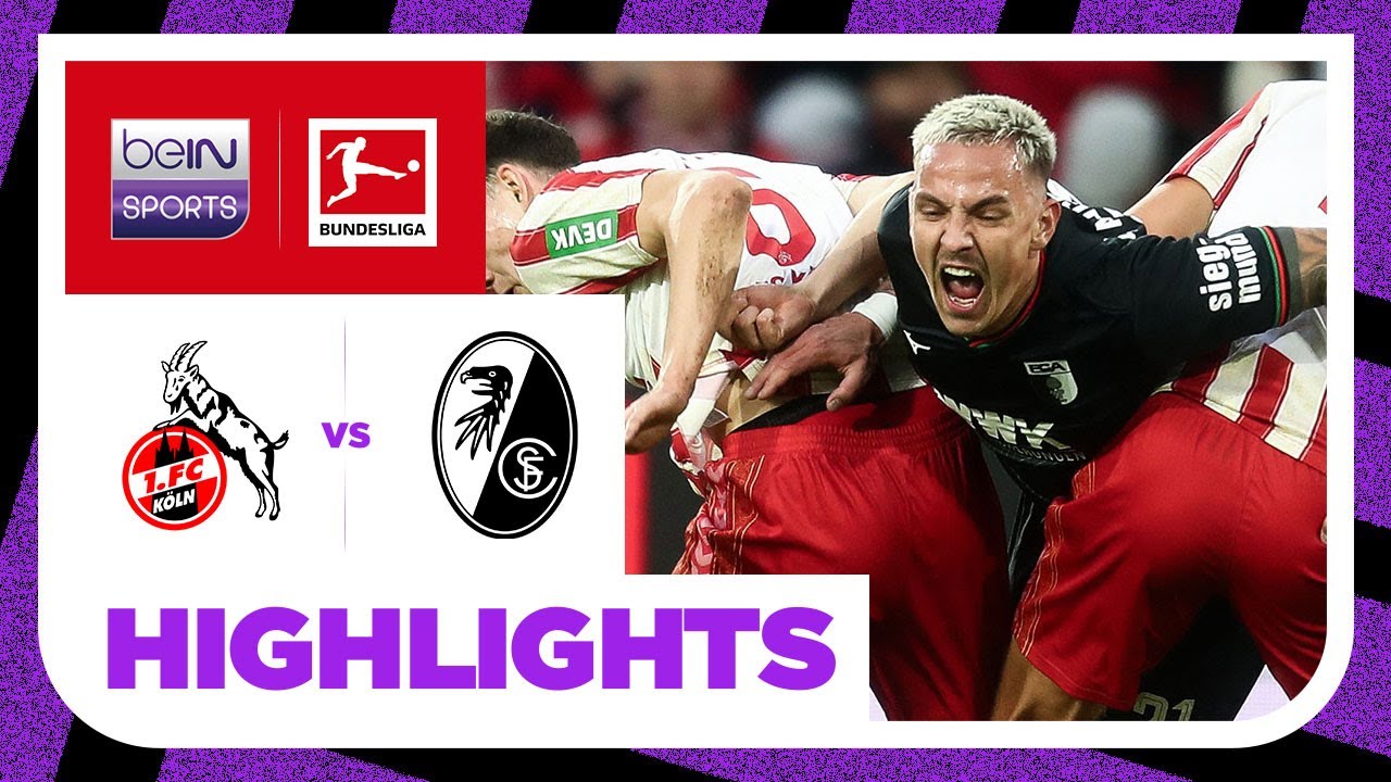 FC Koln v FC Augsburg | Bundesliga 23/24 Match Highlights