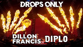 Dillon Francis b2b Diplo Hard Summer Festival 2018 Drops Only