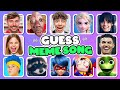 GUESS MEME & WHO'S SINGING 🎤🎵 🔥| Lay Lay, King Ferran, Salish Matter, Elsa,Pedro RacoonMrBeast,Tenge