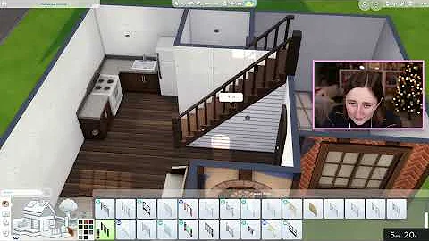i built an actually good sims house in *only 10 mi...