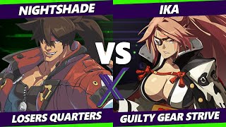 F 469 Losers Quarters - Ika Baiken Vs. Nightshade Sol Guilty Gear Strive