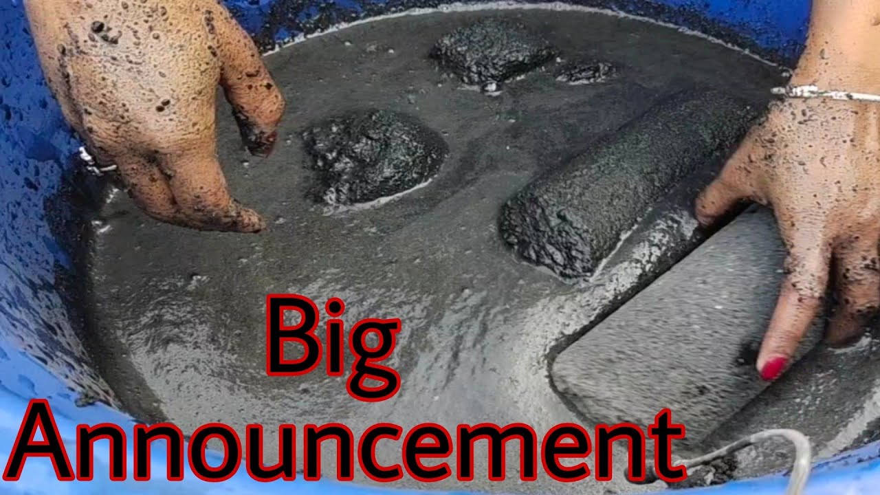 Asmr- P5 A big surprise at the end charcoal dry water crumbling 🎉HBD Amima🎂 see description