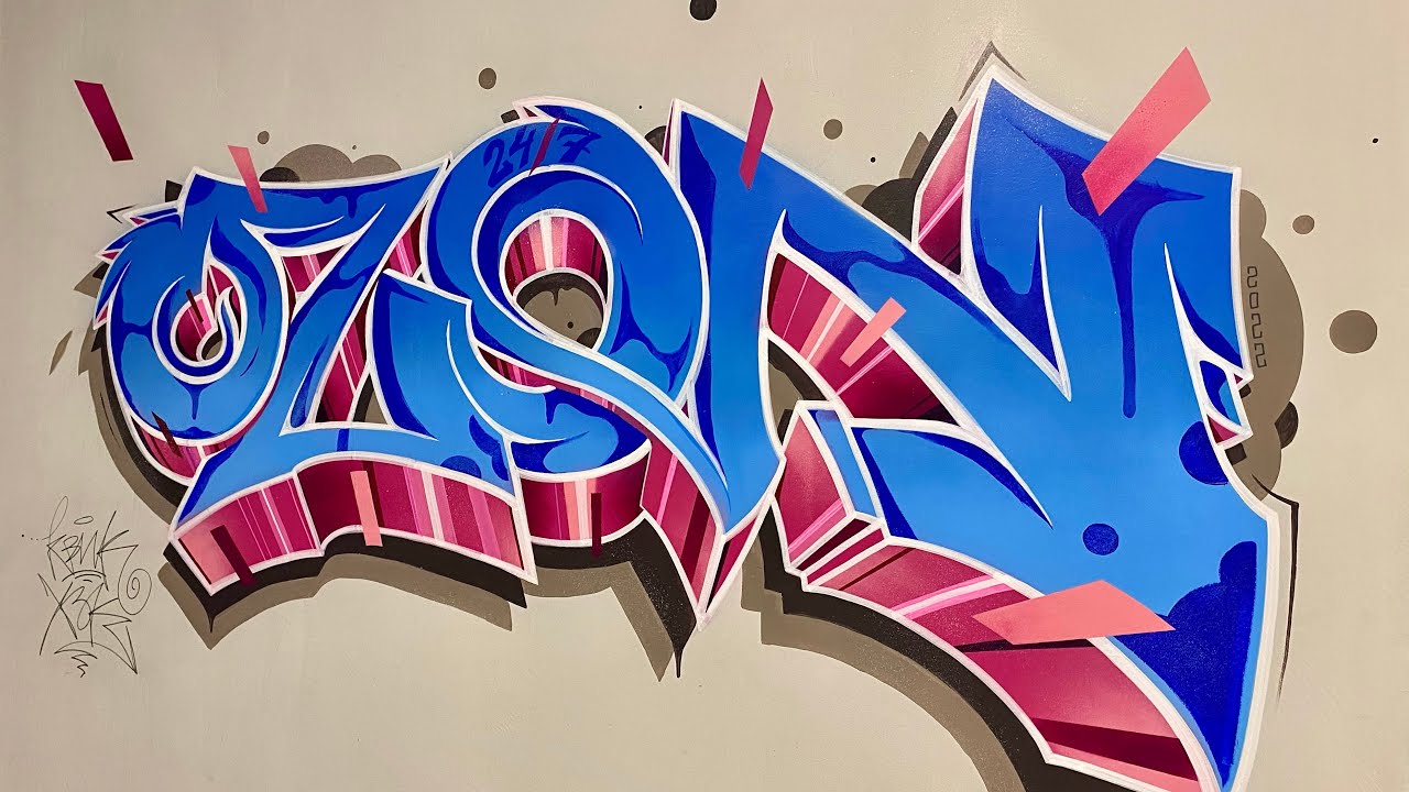 Квик ХЗК граффити в пункте выдачи Озон/Quick X3K graffiti at the Ozon ...