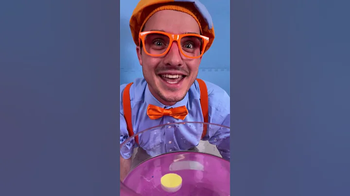 Pop the BALLOON! Sink or Float with Blippi's CANDY Sensory Surprise! #blippi #shorts