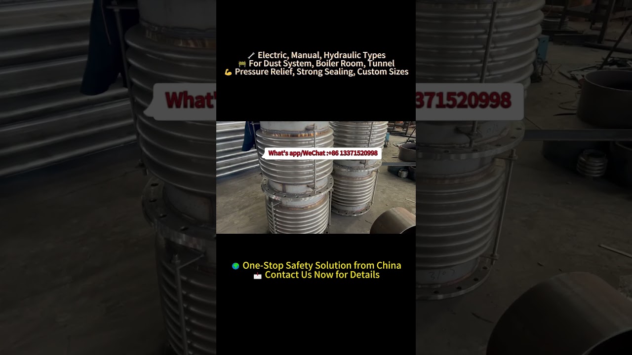 For cleanrooms, the Smoke damper with radial type offers smooth operation and has pressure relief.