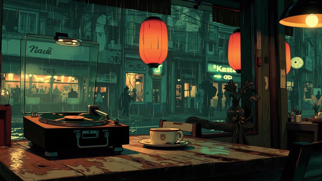 Rainy Night Lofi Hiphop Beats ~ Study & Chill Music Mix for Focus ...