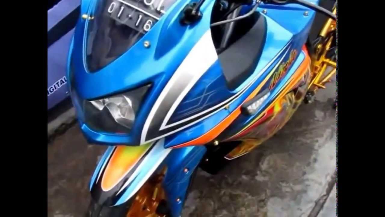 Air Brush Motor Modif Kawasaki Ninja 2014 YouTube