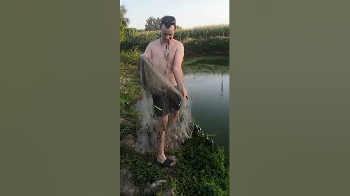 Ловля кастинговой сетью 6м