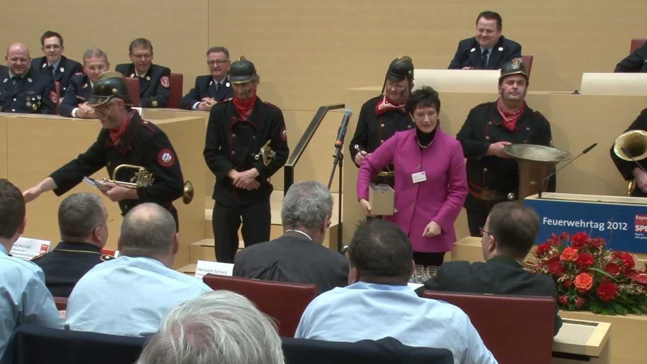 Altneihauser Feierwehrkapell'n beim Feuerwehrempfang der BayernSPD-Landtagsfraktion