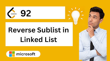 Lecture 4: Leetcode-92| Reverse Sublist in Linked List | Reverse Linked List II | DSA  in python