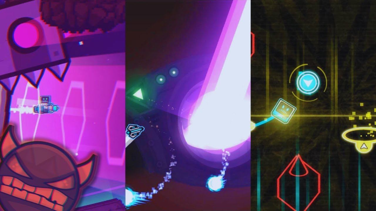 DEMON COMPILATION #1 - Geometry Dash - YouTube