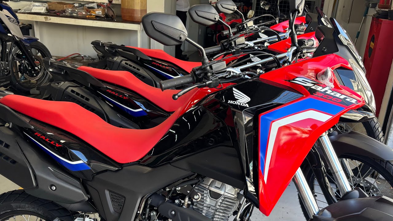 NOVA HONDA XRE 300 SAHARA RALLY 2026 EM DETALHES + PREÇO NA HONDA!