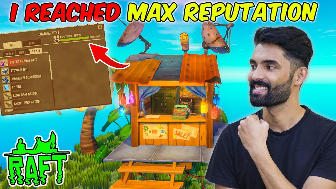 Max Raft I Reached The Max Reputation in Raft - Raft Survival #10 - YouTube