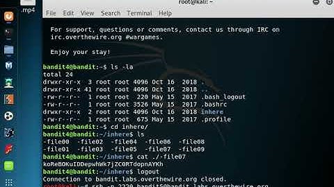 Bandit level 0 to 15 (0-15)