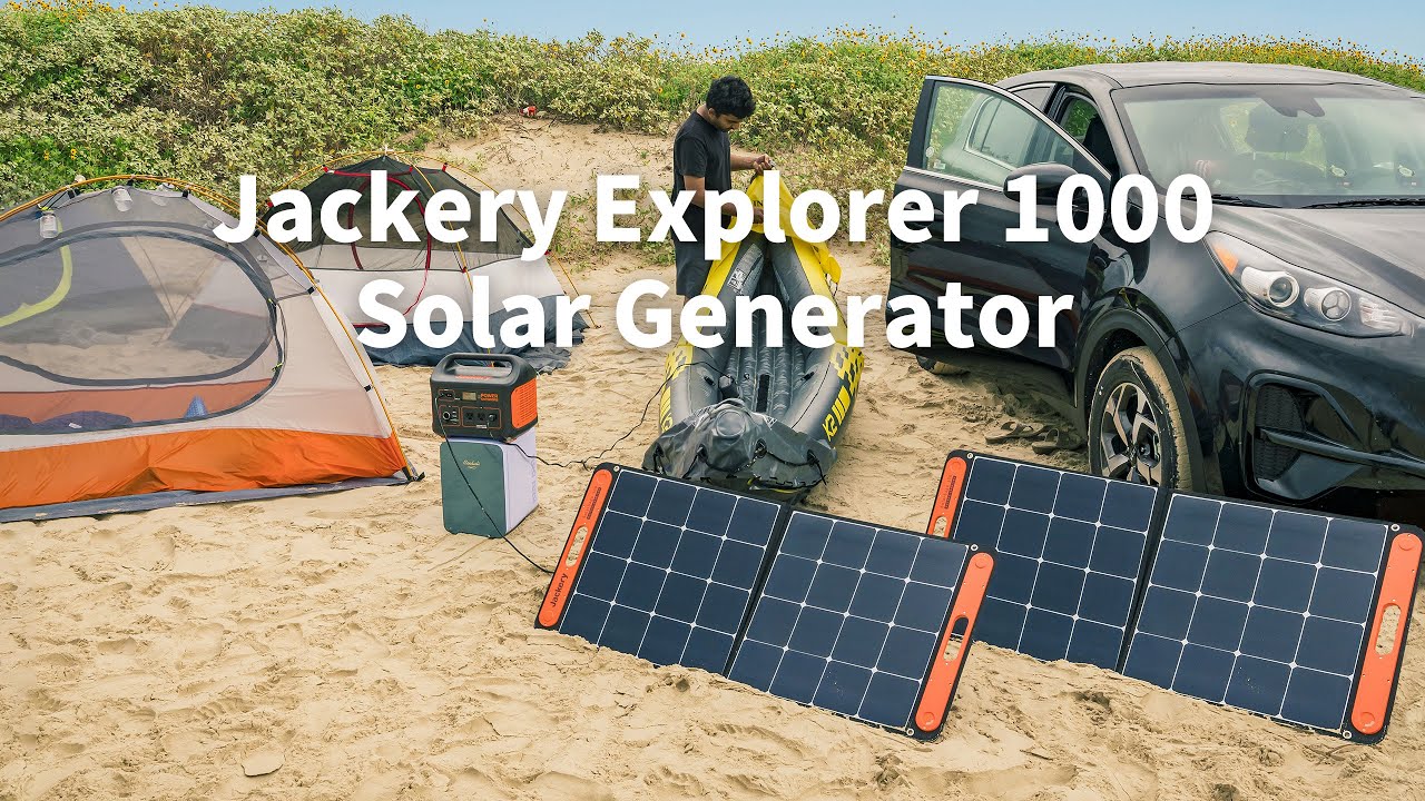 Solar Powered Camping Lights: Can Solar Generator Power Camping Lights -  Jackery