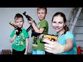 vlog ❄ Даже муж в восторге 🤩 деревянные пистолеты VozWooden / Идем на день рождения в детский центр