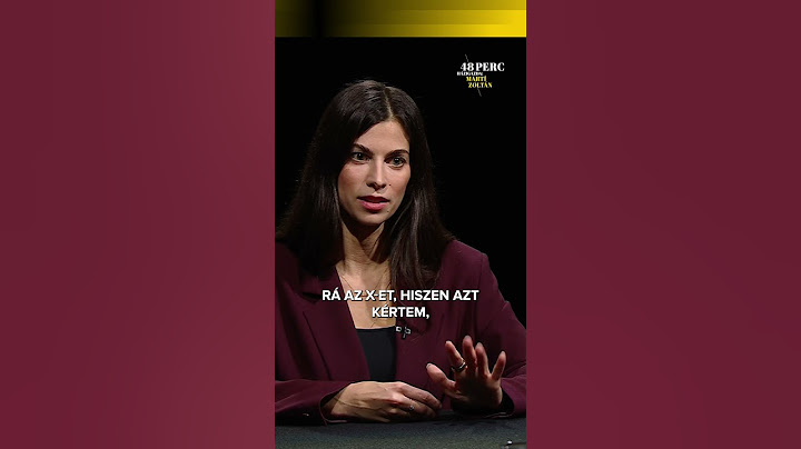 Szentkirályi Alexandra: Vitézy Dávid nekem egy hatalmas csalódás | 48 perc Martí Zoltánnal