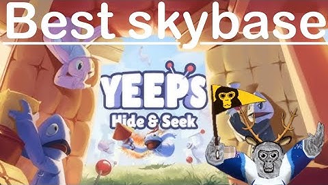 How to build the best skybase in #yeeps hide and seek🧸