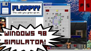 Floppyy | A Windows 98 Simulator in Your Browser! | Pixel Slayers 4K