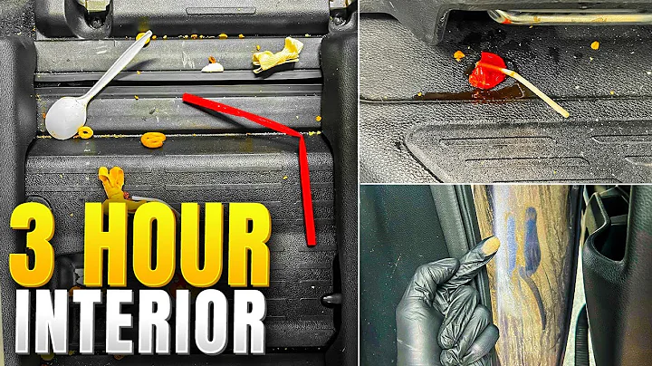 Fastest Way to Detail a Filthy Family Car | Step By Step Interior Detail thumbnail