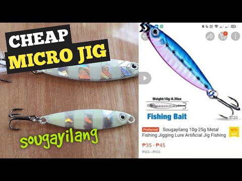 Sougayilang 10g-25g Metal Fishing Jigging Lure Artificial Jig