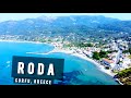 Roda by drone corfu  greece 