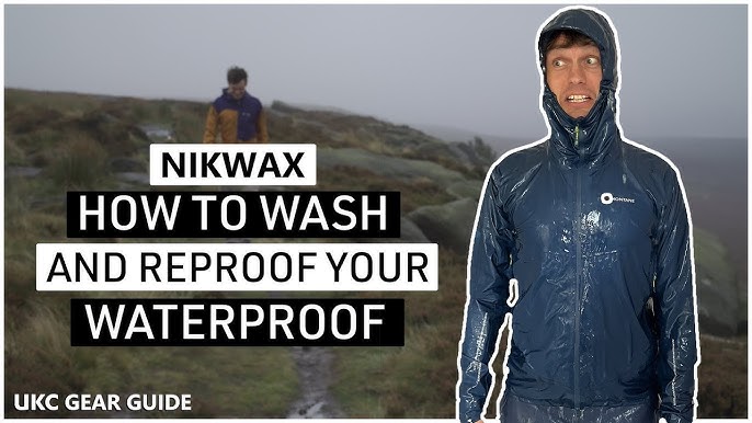How to clean and waterproof your jacket with Nikwax Tech Wash & TX