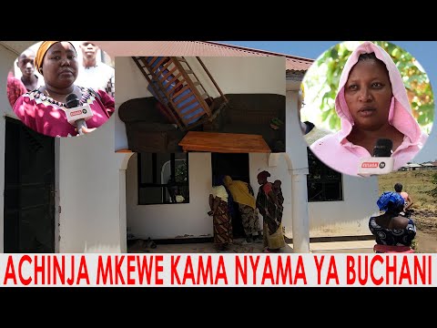 AUWAWA KWA KUCHINJWA NA MUMEWE MGANGA WA KIENYEJI KAMA NYAMA YA BUCHANI AITA MAJIRABI WAITE POLISI