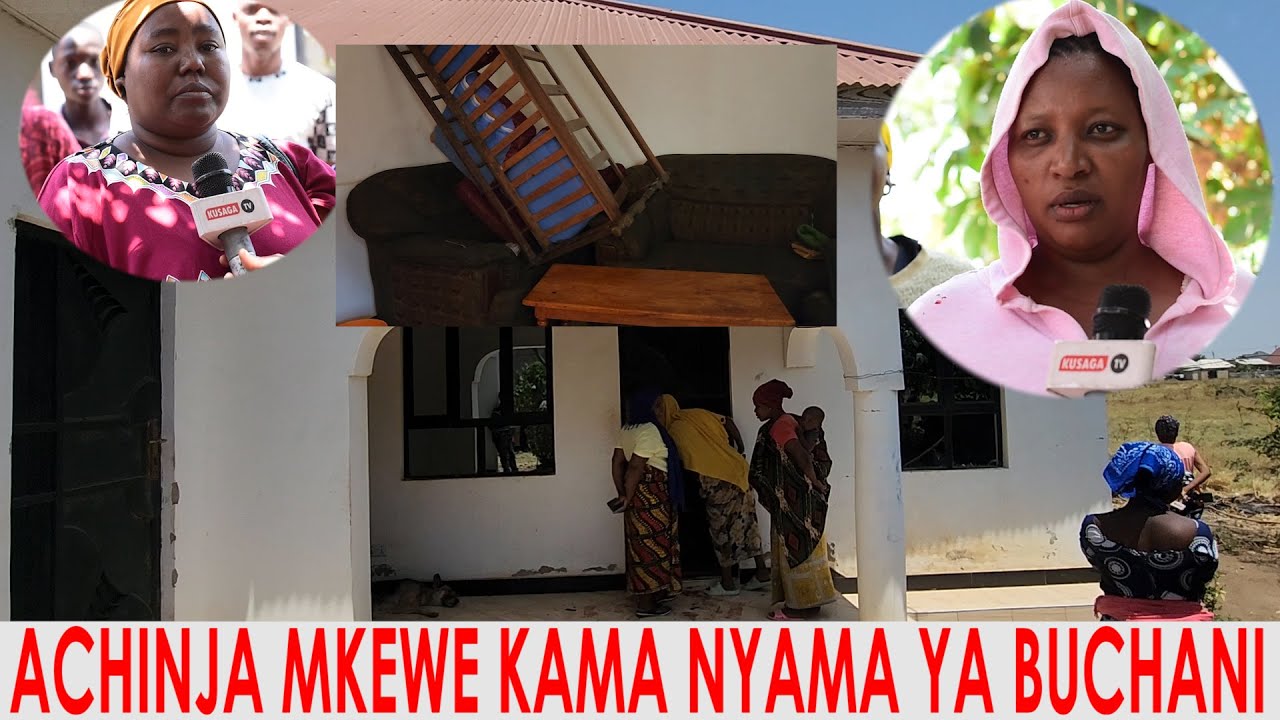 AUWAWA KWA KUCHINJWA NA MUMEWE MGANGA WA KIENYEJI KAMA NYAMA YA BUCHANI AITA MAJIRABI WAITE POLISI