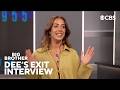 Dee's Exit Interview 👋🎤 | Big Brother | CBS