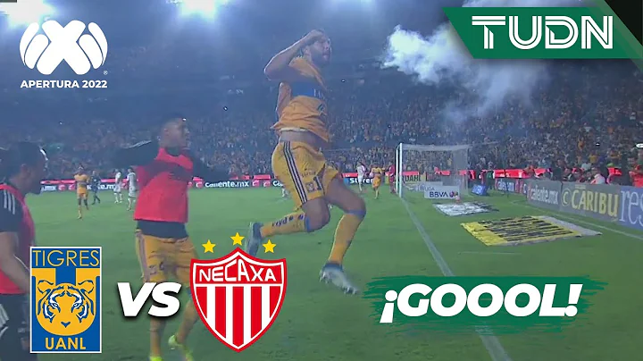 DOBLETE! Gol HISTRICO de Gignac | Tigres 2-0 Necax...