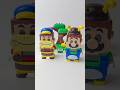 Lego Supermario penguin power up suits #supermario #mario #nintendo #bowser #supermariobros #shorts