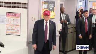 President Trump Stops At Whataburger