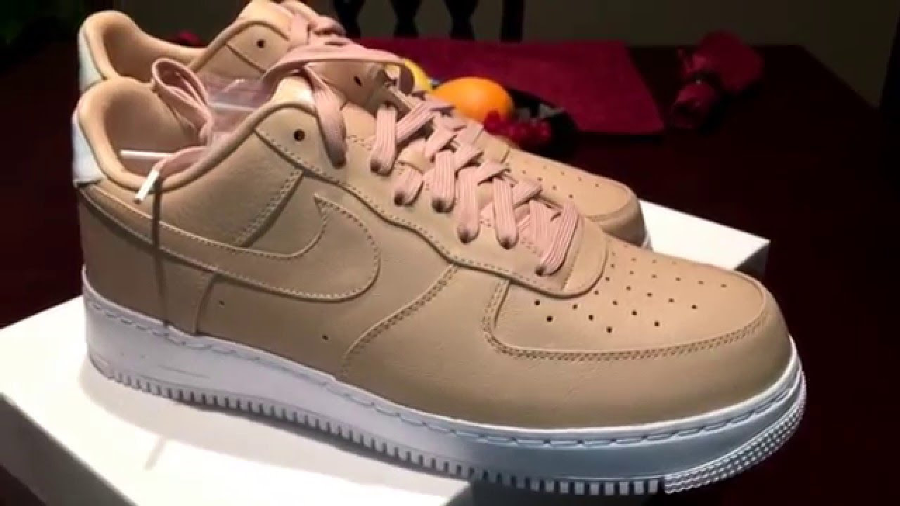 nikelab air force 1 low vachetta tan